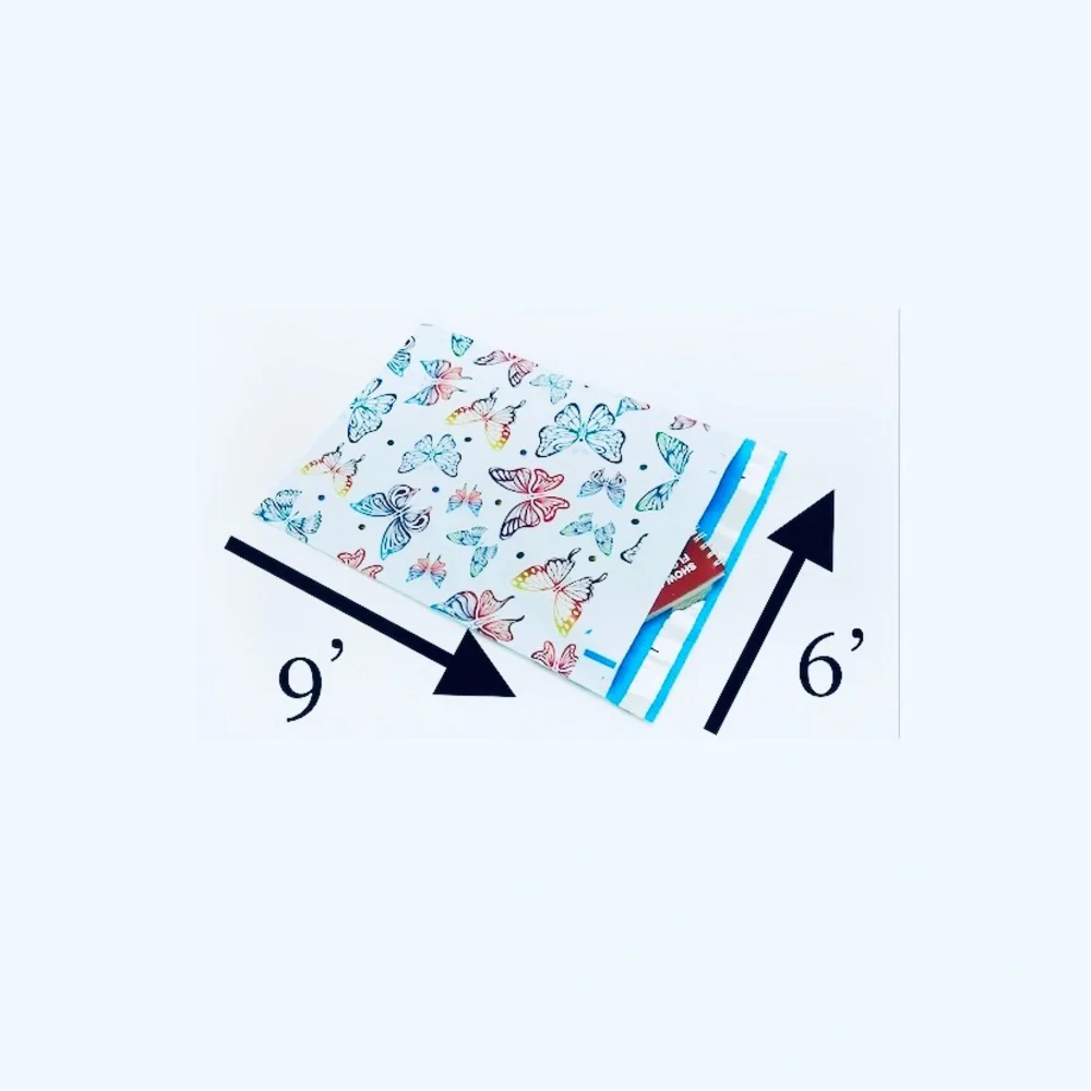 50ct 6x9’ Polymailer Bags~ 🦋🆕🦋 BONUS! 50ct Thank You Stickers